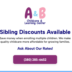 A & B Childcare and Learning Center