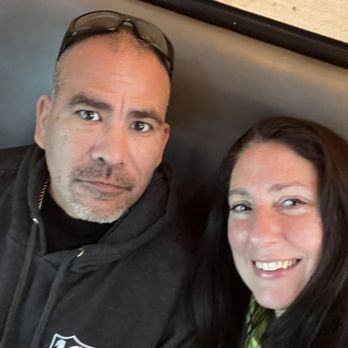 Due Amici Pizza & Pasta Bar - Me and my wife - Pizza Near Me - Tampa, Florida