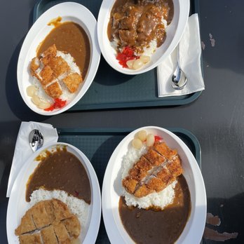 Nippon Curry San Francisco - All pork curry katsu with three of them with side of curry - Japanese Curry Near Me - San Francisco, California