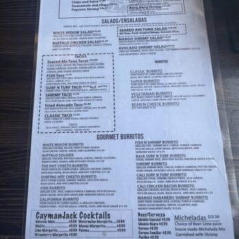 Castro's Surf and Turf - Menu - Mexican Near Me - King City, California