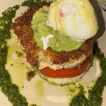 Snooze, an A.M. Eatery - Crab cake Benedict - Breakfast & Brunch Near Me - Buford, Georgia Snooze, an A.M. Eatery - Crab cake Benedict - Breakfast & Brunch Near Me - Buford, Georgia