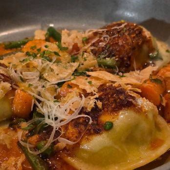 Heirloom - Lemon ricotta, ravioli that was as good as what we ate in Sicily last summer. - Salad Near Me - Reston, Virginia Heirloom - Lemon ricotta, ravioli that was as good as what we ate in Sicily last summer. - Salad Near Me - Reston, Virginia