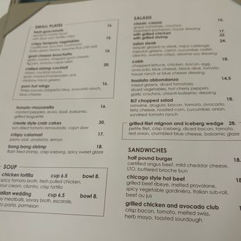 POM Restaurant - Menu - New American Near Me - Indio, California
