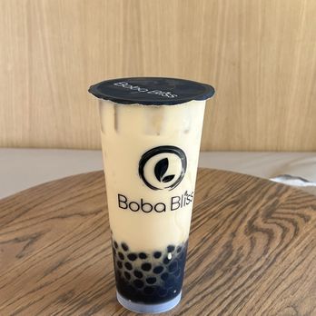 Boba Bliss - assam black milk tea with honey boba - Bubble Tea Near Me - Mountain View, California Boba Bliss - assam black milk tea with honey boba - Bubble Tea Near Me - Mountain View, California