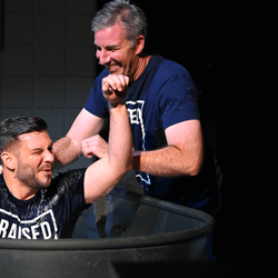 Trinity Church - We love hearing stories of how Jesus changes lives and celebrating with folks taking the step of baptism.