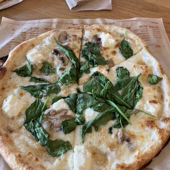 Blaze Pizza - White Top (11-inch) and BYO toppings - Salad Near Me - Tuscaloosa, Alabama