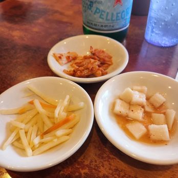 Koreander Restaurant - Pickled apps - Korean Near Me - Montclair, New Jersey