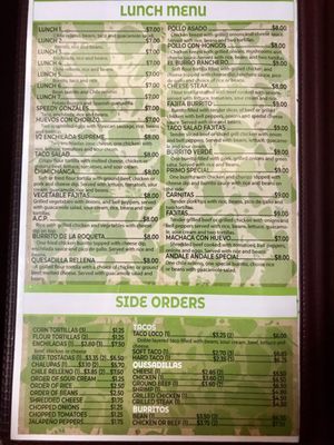 Menu photo 6 Andale East Amherst, NY Menu photo 6 Andale East Amherst, NY