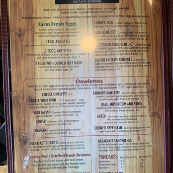 Rico's Cafe & Pizzeria - The breakfast menu - Pizza Near Me - Grawn, Michigan