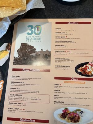 Menu photo 3 Red Mesa Restaurant St Petersburg, FL