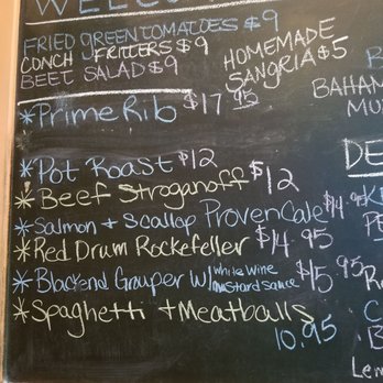 Ned's Southside Kitchen - Example of the daily specials - New American Near Me - Saint Augustine, Florida