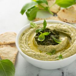 Catering Concepts - Basil Pesto Hummus