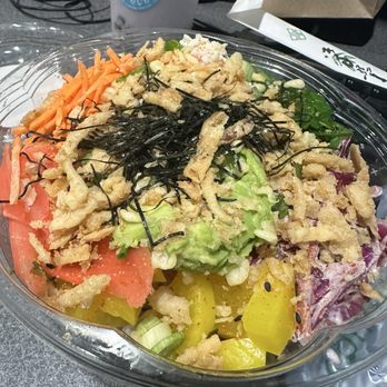 Pokemoto - Pok Bowl with Two Proteins - Poke Near Me - Spring, Texas