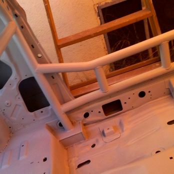 M&C AUTO BODY COLLISION CENTER - Sanded, primered, and prepped this 1989 240sx drift shell ready for paint - Body Shops Near Me - Riverside, California M&C AUTO BODY COLLISION CENTER - Sanded, primered, and prepped this 1989 240sx drift shell ready for paint - Body Shops Near Me - Riverside, California