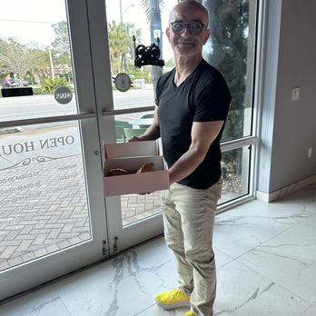 D'Liras - My honor to introduce to you -Chef Mario with the best croissants in the World! - Bakeries Near Me - Wilton Manors, Florida