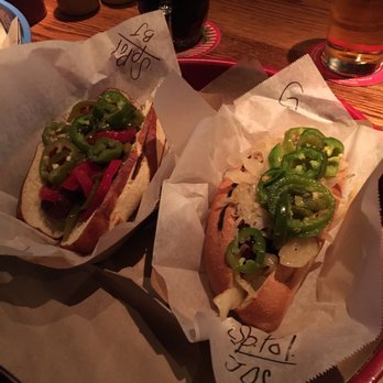 Wursthaus - On the left: smoked polish. Right: smoked bratwurst - Pubs Near Me - Santa Ana, California Wursthaus - On the left: smoked polish. Right: smoked bratwurst - Pubs Near Me - Santa Ana, California