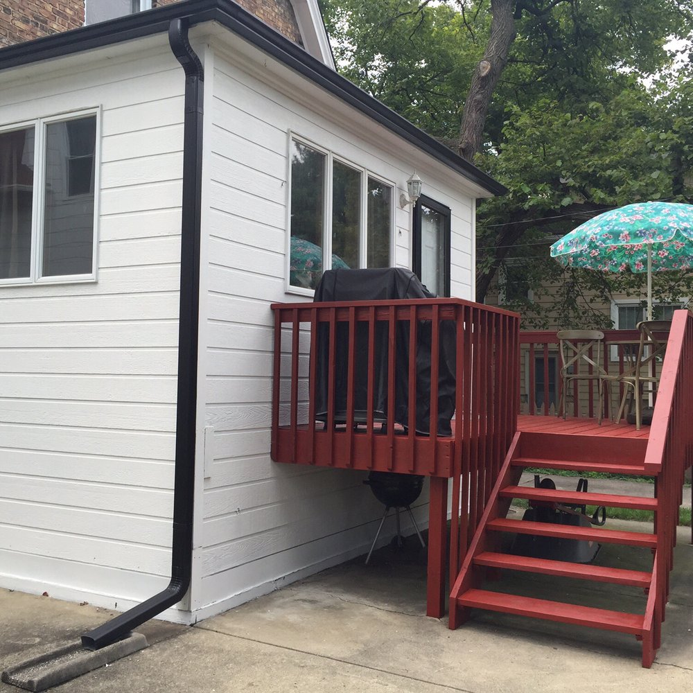 Glen Ellyn Restoration - Deck and addition. - Painters Near Me Glen Ellyn Restoration - Deck and addition. - Painters Near Me