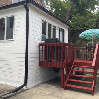 Glen Ellyn Restoration - Deck and addition. - Painters Near Me