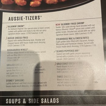 Outback Steakhouse - Appetizers - Steakhouses Near Me - Arcadia, California Outback Steakhouse - Appetizers - Steakhouses Near Me - Arcadia, California