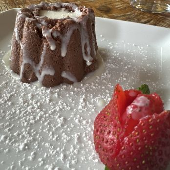 Sandrino - Hazelnut panna cotta. - Pizza Near Me - Sausalito, California Sandrino - Hazelnut panna cotta. - Pizza Near Me - Sausalito, California