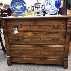 Antique Emporium - Large Antique 3 Drawer Chest