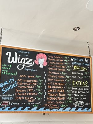 Menu photo 1 Wigz Laguna Beach, CA Menu photo 1 Wigz Laguna Beach, CA