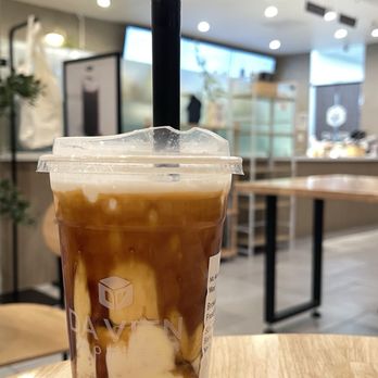 Da Vien Coffee - Brown sugar fresh milk, 50% sweet, banana cream no ice - Coffee & Tea Near Me - Milpitas, California
