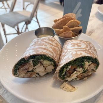 Pura Vida Miami - KALE CHICKEN CAESAR WRAP - Breakfast & Brunch Near Me - Miami, Florida