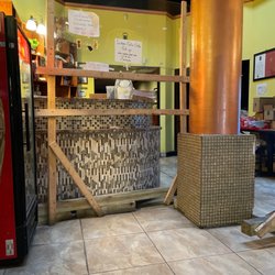 New Peking Chinese Restaurant - Covid barrier