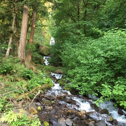 Devil's Rest Trail - Base of Wahkeena Falls