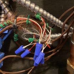 Seaman Plumbing & Heating - Exposed Wiring