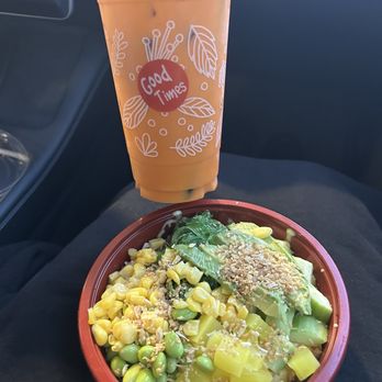 Poke & Tea - Vegetarian bowl - Poke Near Me - Rancho Cordova, California