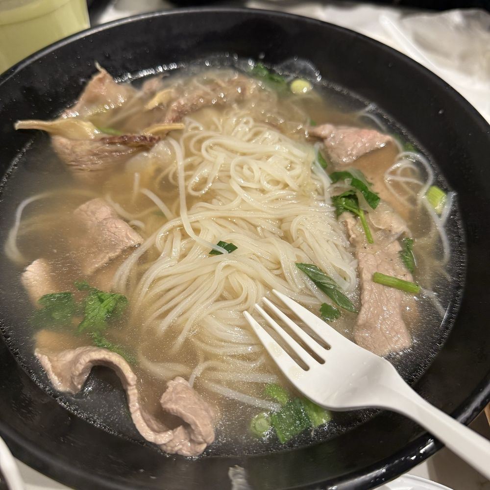 Pho Viet's - 14. Special Beef Noodle Soup emphasis on noodles very little Beef so not special at all. - Vietnamese Near Me - Boston, Massachusetts Pho Viet's - 14. Special Beef Noodle Soup emphasis on noodles very little Beef so not special at all. - Vietnamese Near Me - Boston, Massachusetts