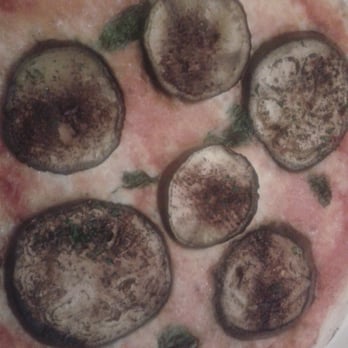 Hostaria Menenio Agrippa - Pizza margherita con melanzane - Seafood Near Me - Rome, RM