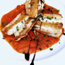 Loup de Mer mit Peperoni