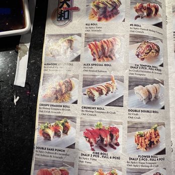 Yamato Japanese Restaurant - February 2025 menu - Noodles Near Me - Stevenson Ranch, California