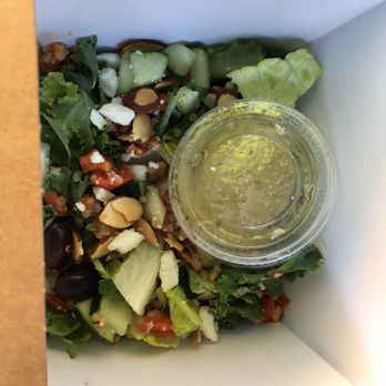 Panera Bread - The size of my salad.... disappointing. $20 for 2 pick two's. I e learned my lesson. - Salad Near Me - Maple Valley, Washington