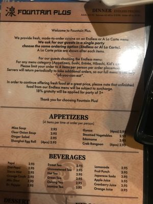 Menu photo 5 Fountain Plus Brandon, FL