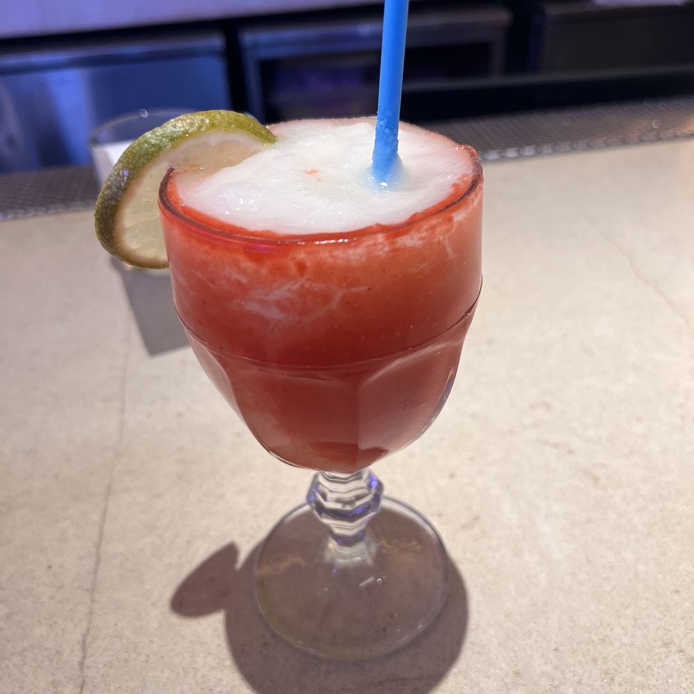 Dos Caminos - Frozen strawberry margarita - Mexican Near Me - New York, New York Dos Caminos - Frozen strawberry margarita - Mexican Near Me - New York, New York