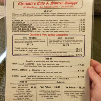 Charlotte's Eats & Sweets - Desserts Near Me - Keo, Arkansas