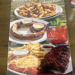 Football Season is here with a special menu