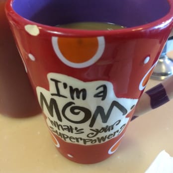 My Cafe - They're coffee cups are way TOO cute (and TRUE!) - Breakfast & Brunch Near Me - Kapolei, Hawaii