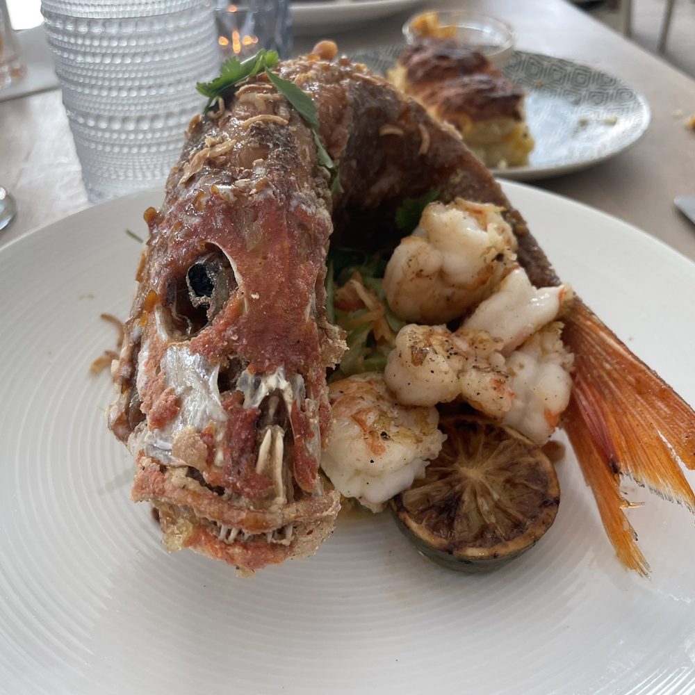 The Citizen - Whole fried fish- snapper - New American Near Me - Alys Beach, Florida The Citizen - Whole fried fish- snapper - New American Near Me - Alys Beach, Florida
