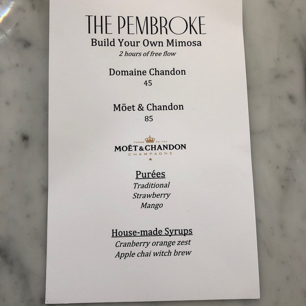 The Pembroke - Brunch drinks - New American Near Me - Washington, DC, District of Columbia The Pembroke - Brunch drinks - New American Near Me - Washington, DC, District of Columbia