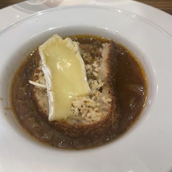 Firewood - Onion soup with brie cheese and toasted bread - New American Near Me - Park City, Utah