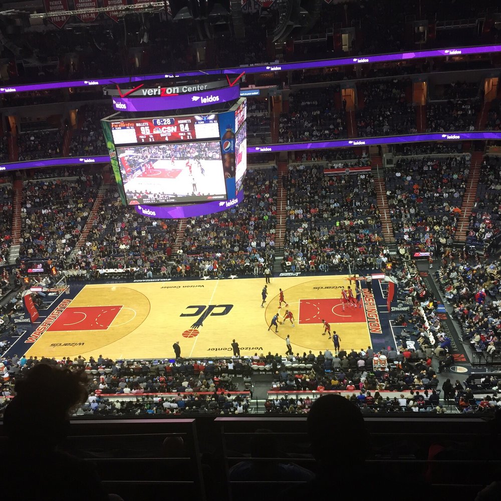 Capital One Arena - Birdseye view of the game! - Stadiums & Arenas Near Me - Washington, DC, District of Columbia