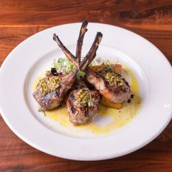 Grilled lamb chops