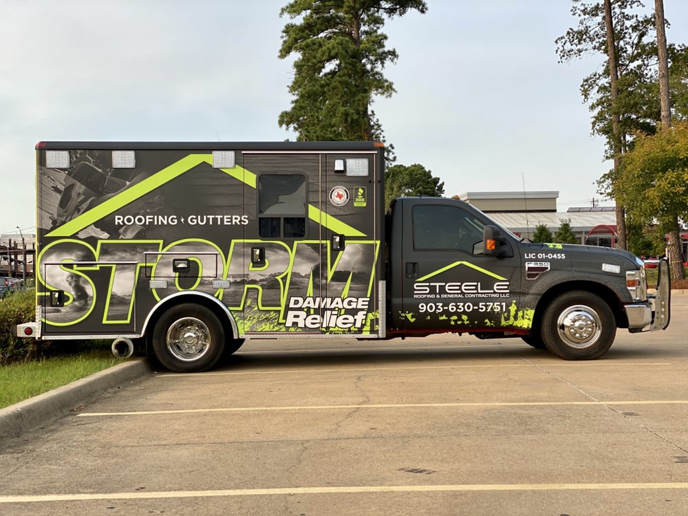 Slide of Steele Roofing