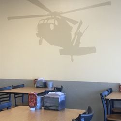 Above the Best Chicken - Inside