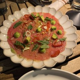 Tuna Carpaccio Tuna Carpaccio